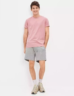 T Shirts American Eagle AE Super Soft Legend Rose Homme | MFA-58909140